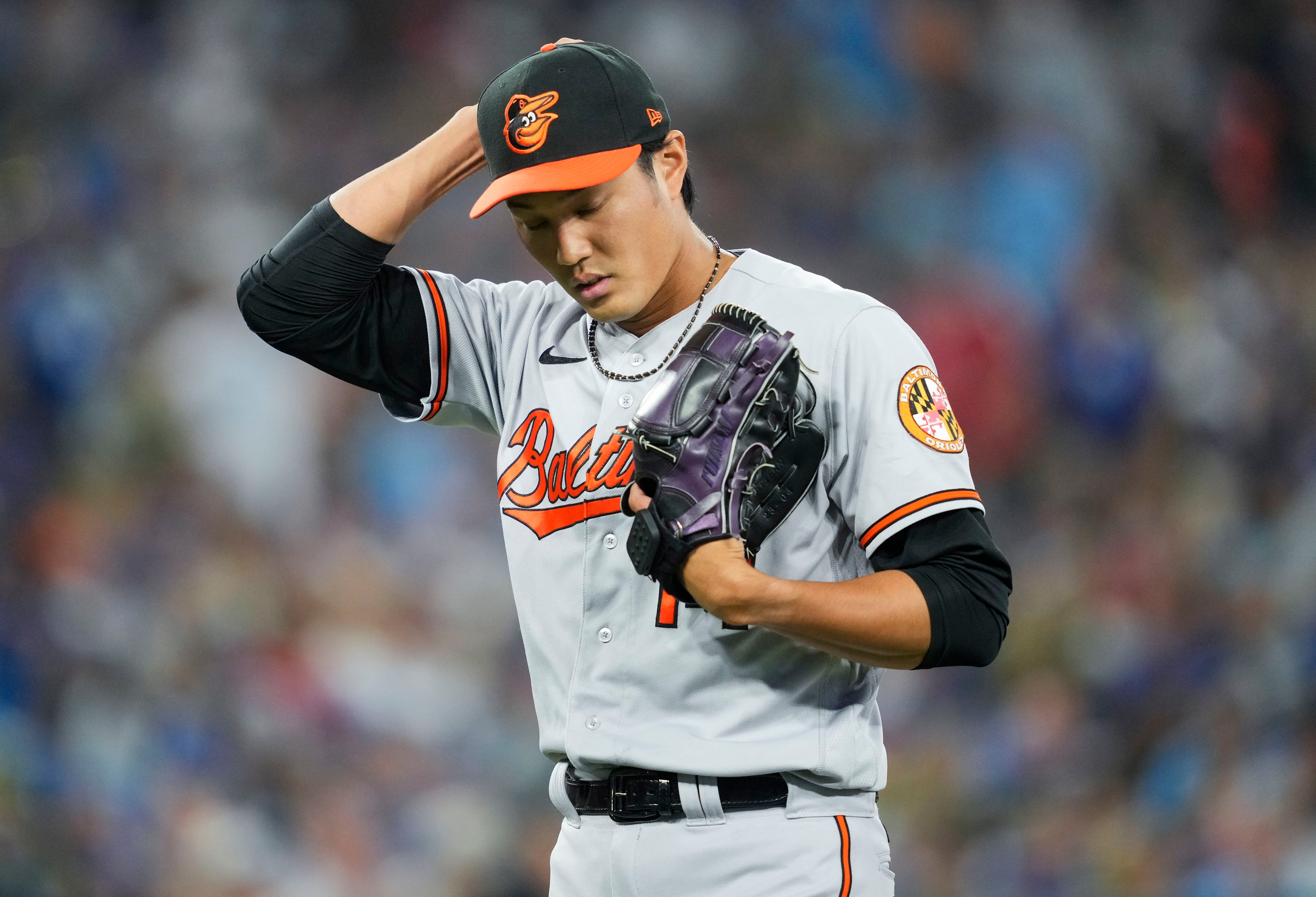 Orioles unravel in new threads as Grayson Rodriguez allows 3 home