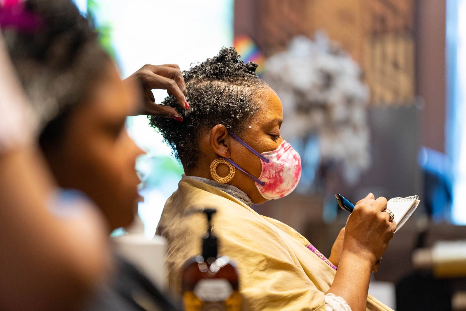 Natural Black hair salon Diaspora transforms lives one curl at a time ...
