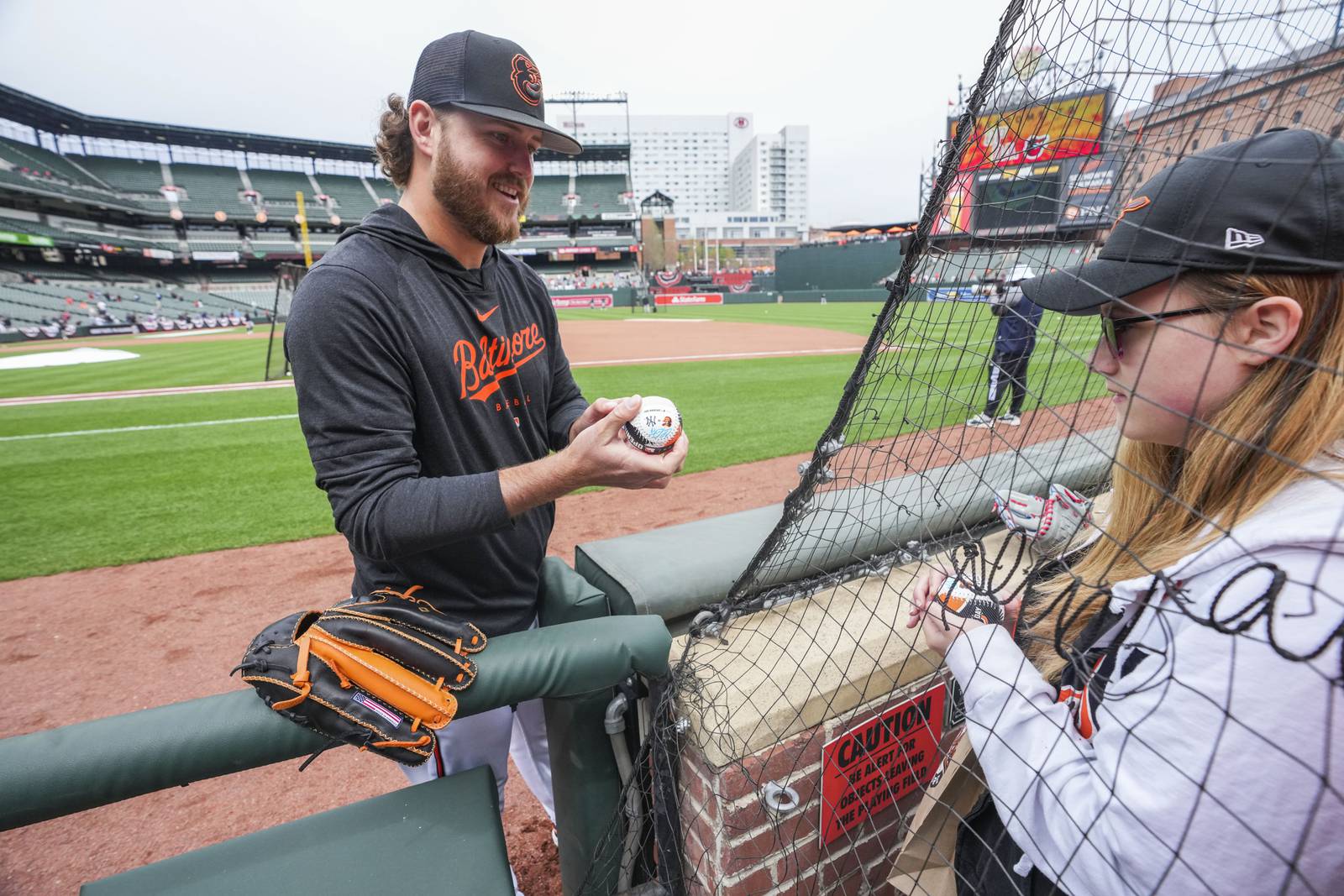 Photos Orioles fans flock to Camden Yards to celebrate Opening Day