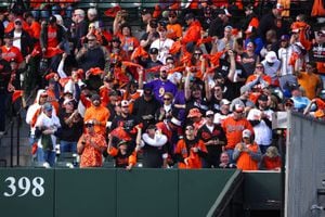 In Splash Zone, Orioles fans aren't fazed by prospect of chilly fall games:  'You can always wear a wetsuit