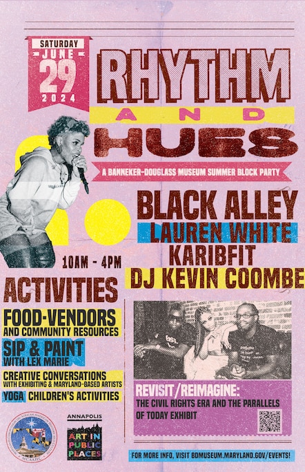 The Banneker Douglass Museum in Annapolis will host the Rhythm and Hues block Party on Saturday from 10 a.m. to 4 p.m.