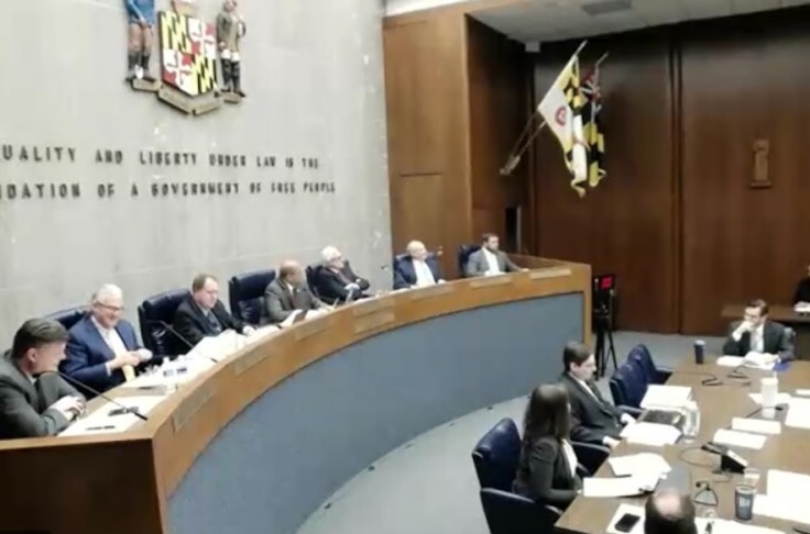 Baltimore County Council members met to discuss a proposed plastic bag ban on January 31, 2023.